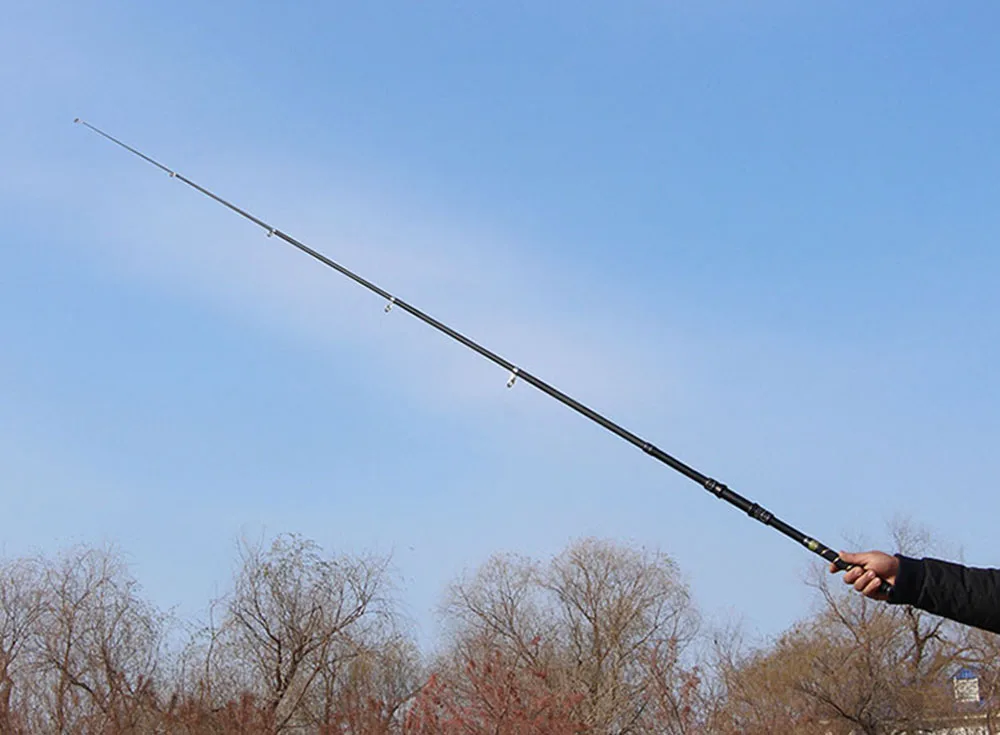 Josby Fibra Frp Vara de Pesca Telescópica 2.1-3.6m Hastes Mar Vara de Pesca Telescópica Spinning Pesca Pólo Curta 10 Esporte e Lazer