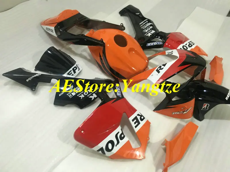 Мотоцикл обтекатель комплект для HONDA CBR600RR F5 03 04 CBR 600RR CBR 600 RR 2003 2004 ABS красные, оранжевые черные обтекатели комплект+ подарки HL33