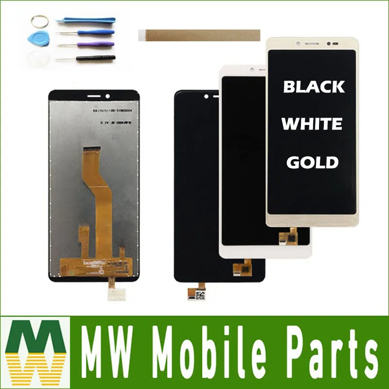 Сменный сенсорный ЖК дисплей для BQ 5 45 BQ5522 5522 Next черный белый золотой цвет с