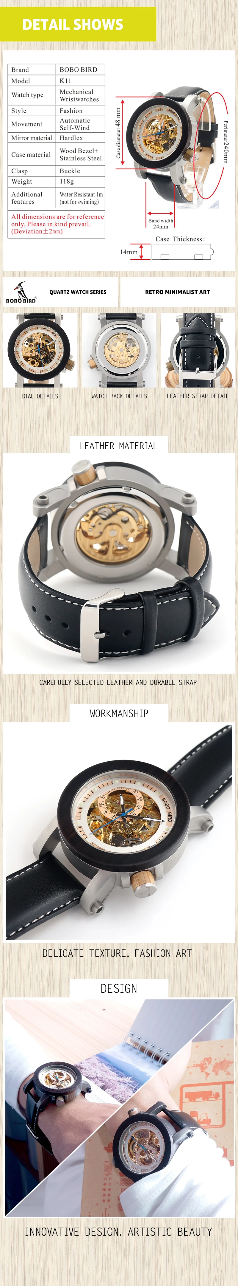 K11 Automatic Self-Wind WATCHES Cb