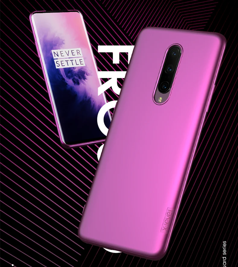 X-level Мягкий ТПУ чехол для OnePlus 6 T/7/7 Pro/7 T/7 T Pro Dual Slim задняя матовая ультра тонкая глазурь силиконовый чехол