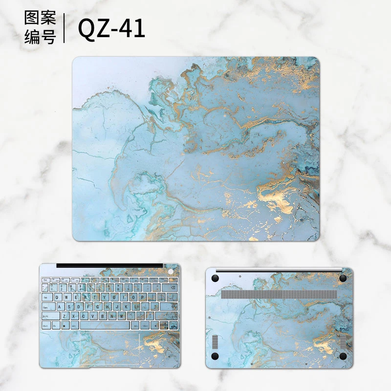 Ретро перьевая кожа для ноутбука huawei Matebook X Pro 13,9X13,3, наклейка для ноутбука MateBook D 15,6 E 12, наклейка для ноутбука s - Цвет: 2