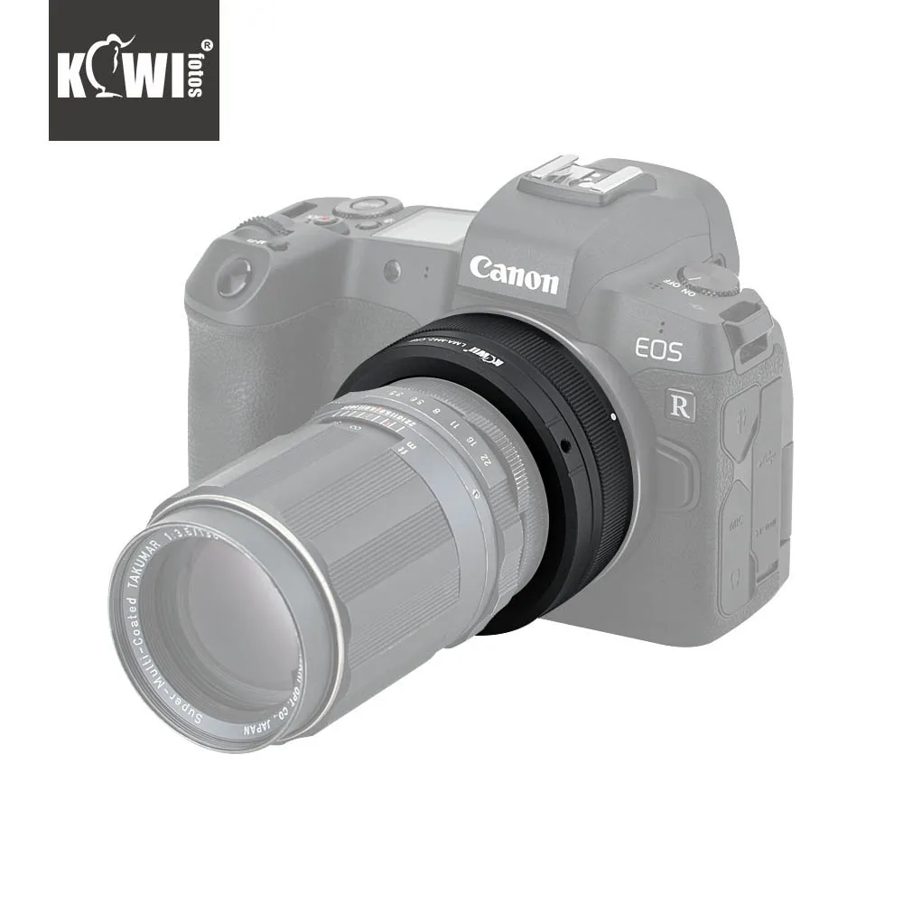 

KIWIFOTOS LMA-M42_CRF 69x31mm Lens Manual Adapter M42 Mount Lenses to Canon RF Mount Body Infinity Focus