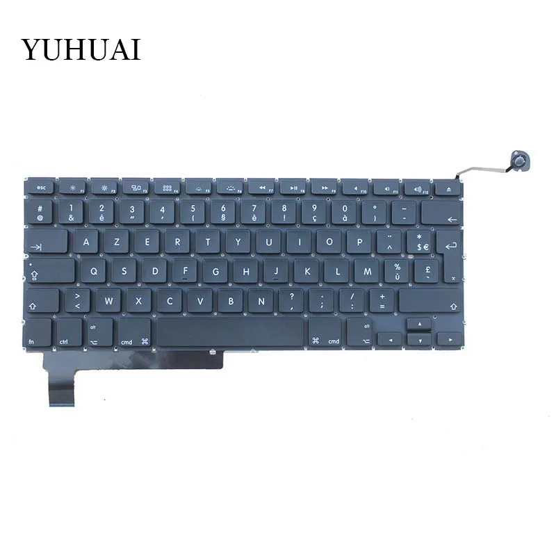 Новый Macbook Pro 15 &quotA1286 MB985 MB986 MC371 MC372 MC373 MC721 MC723 MD103 MD104 Французский FR Клавиатура