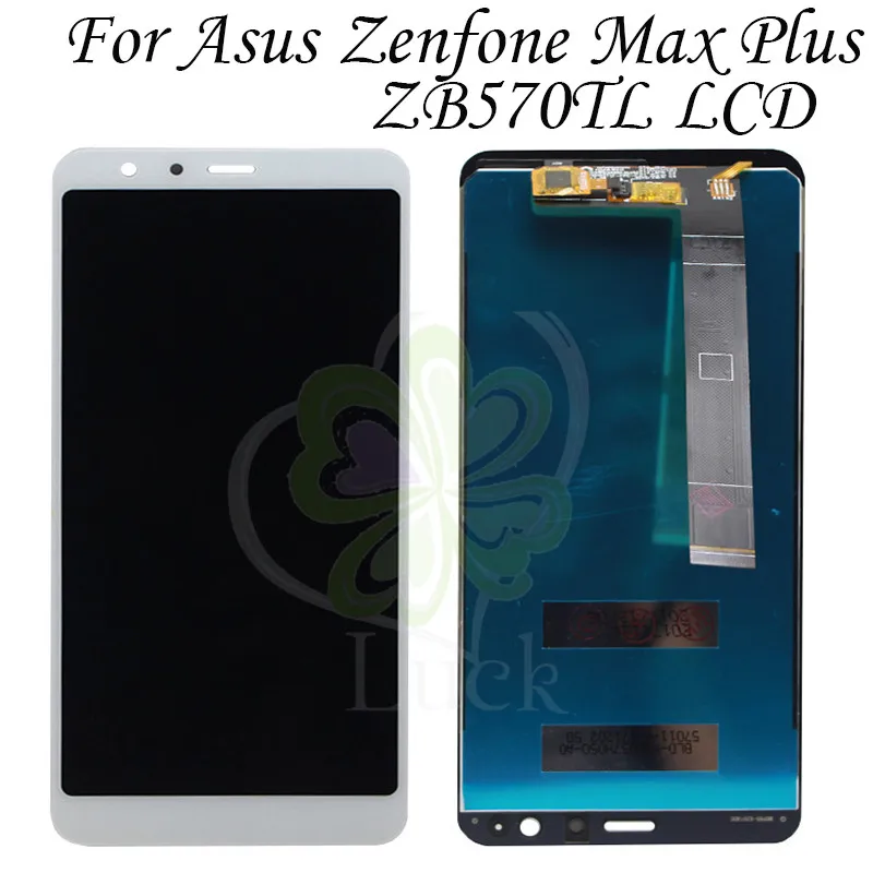 ЖК-дисплей с сенсорным экраном и дигитайзером в сборе рамкой для Asus Zenfone Max Plus ZB570TL
