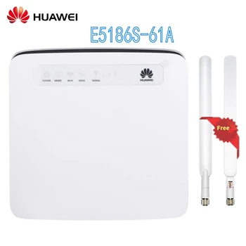 

Unlocked Huawei E5186 E5186s-61a with Antenna 4G LTE CAT6 300Mbps CPE Wireless Router Gateway Hotspot PK B593,B310,E5172 b315