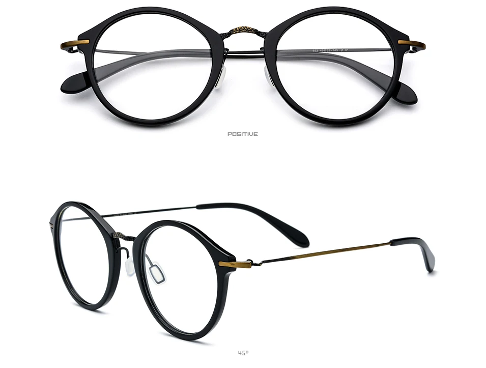 HEPIDEM B титановая оправа для очков, мужские винтажные очки по рецепту, женские ретро круглые оптические оправы для близорукости, очки