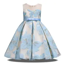 Г. Зимние вечерние платья принцессы на Рождество для малышей Одежда для девочек свадебные Детские платья для девочек, платье-пачка подружки невесты для детей от 10 до 12 лет