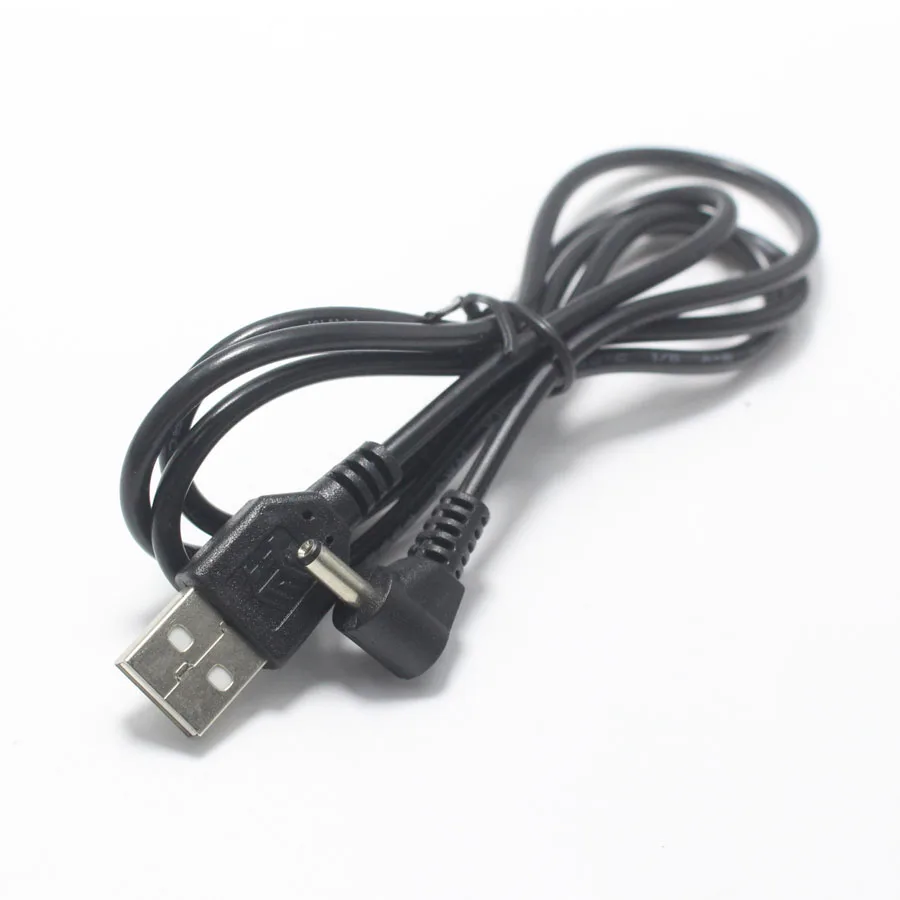 1 шт. 2 0 USB порт к 3 5*1 35 мм DC Barrel Jack кабель питания черный разъем для зарядки