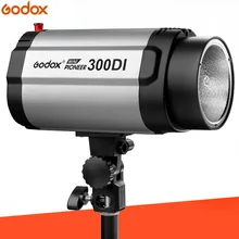 Godox 300DI 300Ws 110 V/220 V мини-мастер стробоскоп вспышка моносвет фотография свет с ламповой головкой для Аксессуары для фотостудии