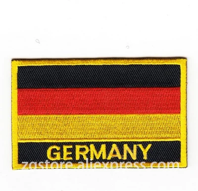 Embroidery patches national flag germany flag patches iron on 80x50cm Embroidery patches national flag germany flag patches iron on 80x50cm