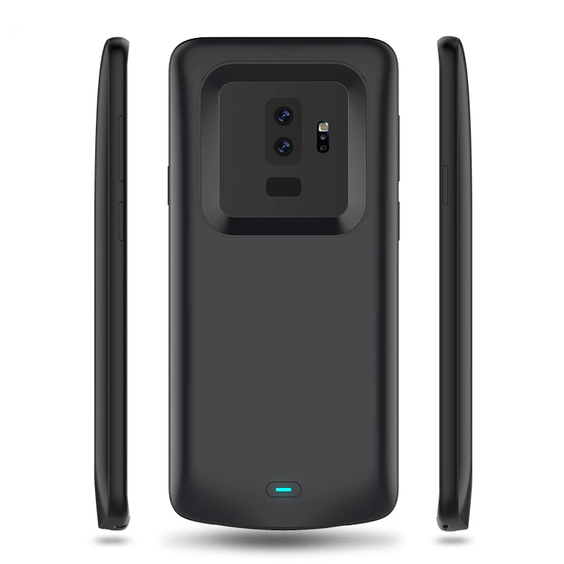 4700/5200mAh Чехол-аккумулятор для samsung Galaxy S9/S9Plus чехол для батареи резервный Задний зажим корпус питания