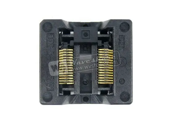 OTS-28(34)-0.65-01 SSOP28 TSSOP28 Enplas IC Test Burn-in Socket Programming Adapter 0.65mm Pitch 5.3mm Width