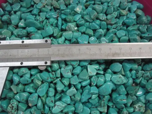 

1000 г мини бирюза howlite грубый камень полированный окрашенный зеленый Китай