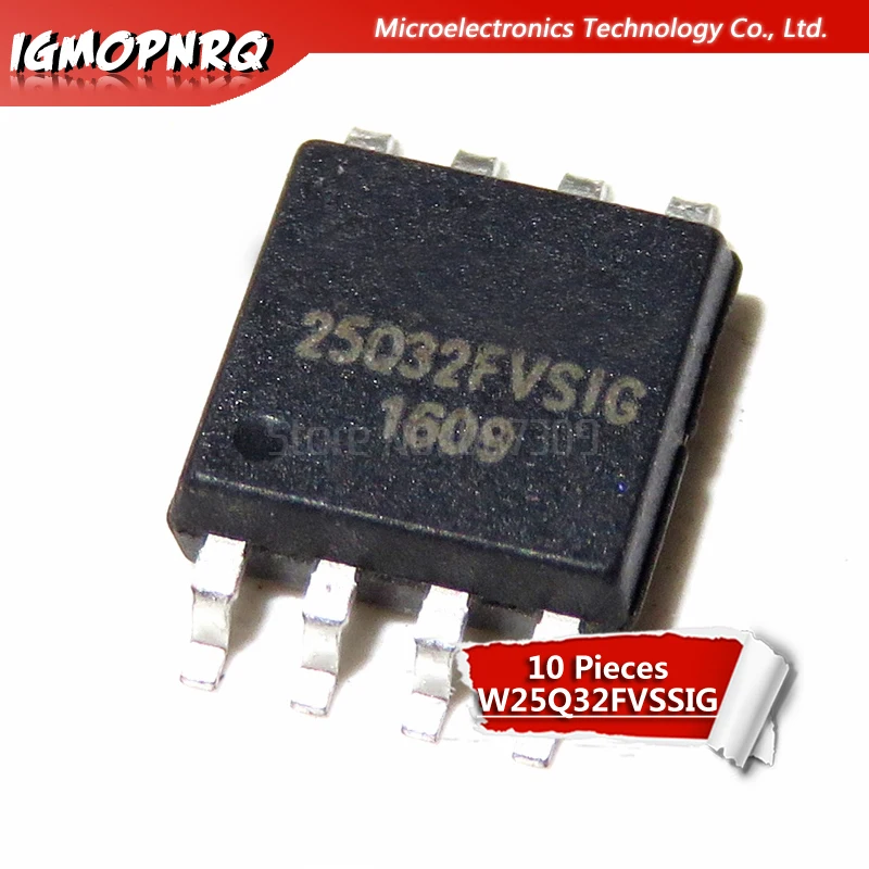 10 шт. W25Q32FVSSIG W25Q32FVSIG 25Q32FVSIG W25Q32 25Q32 SOP новый оригинальный| |