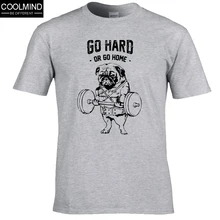 cotton casual pug life mens t shirts top quality fashion short sleeve font b men b