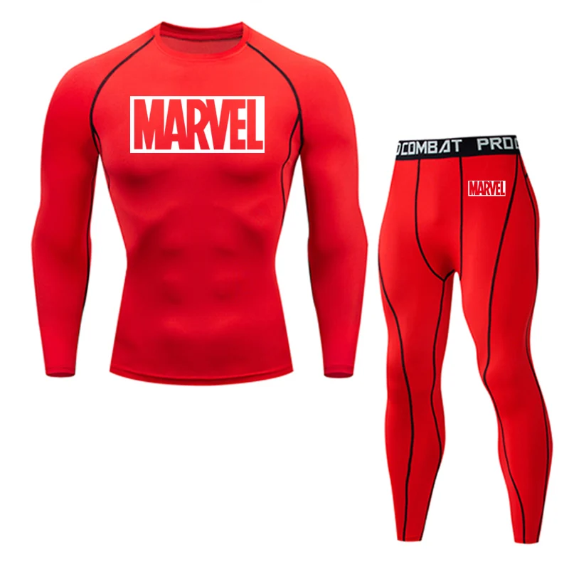 4XL компрессионные для ММА ны спортивный костюм для мужчин s спортивный костюм для бега Rashgard комплект для бега Мужская спортивная одежда мужские Фитнес Тренировочные утягивающие