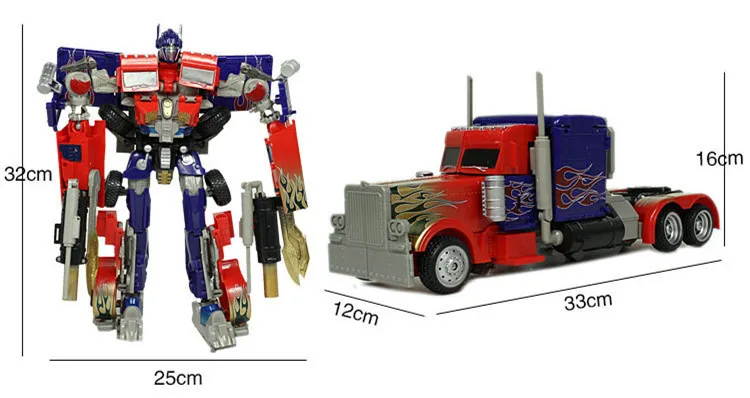 Новое поступление 41 см оригинальная коробка L Размер трансформационные игрушки Детский робот автомобиль Аниме Фигурка класс игрушка детский подарок