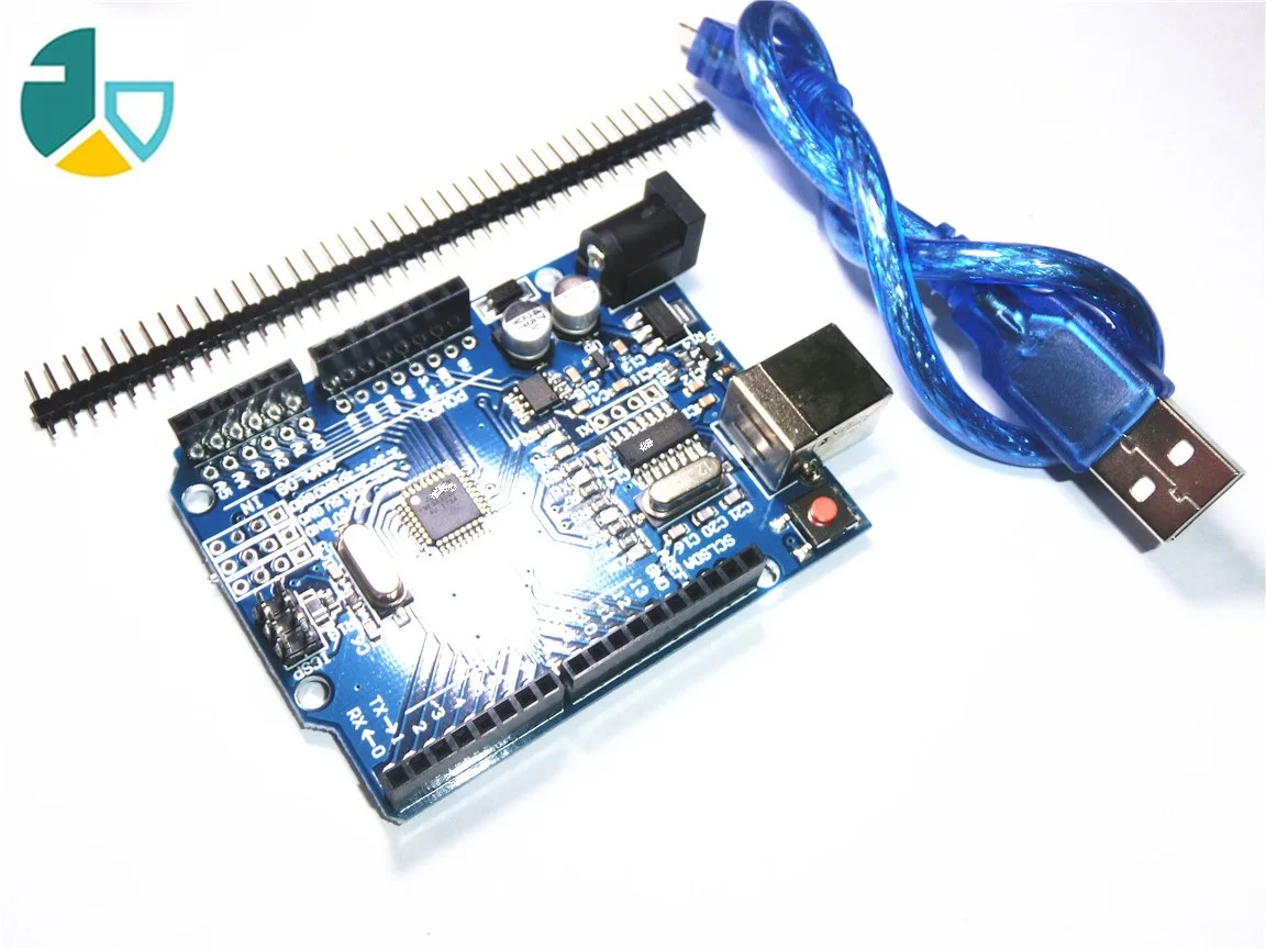 

FJS-127 high quality One set UNO R3 (CH340G) MEGA328P for Arduino UNO R3 + USB CABLE ATMEGA328P-AU Development board