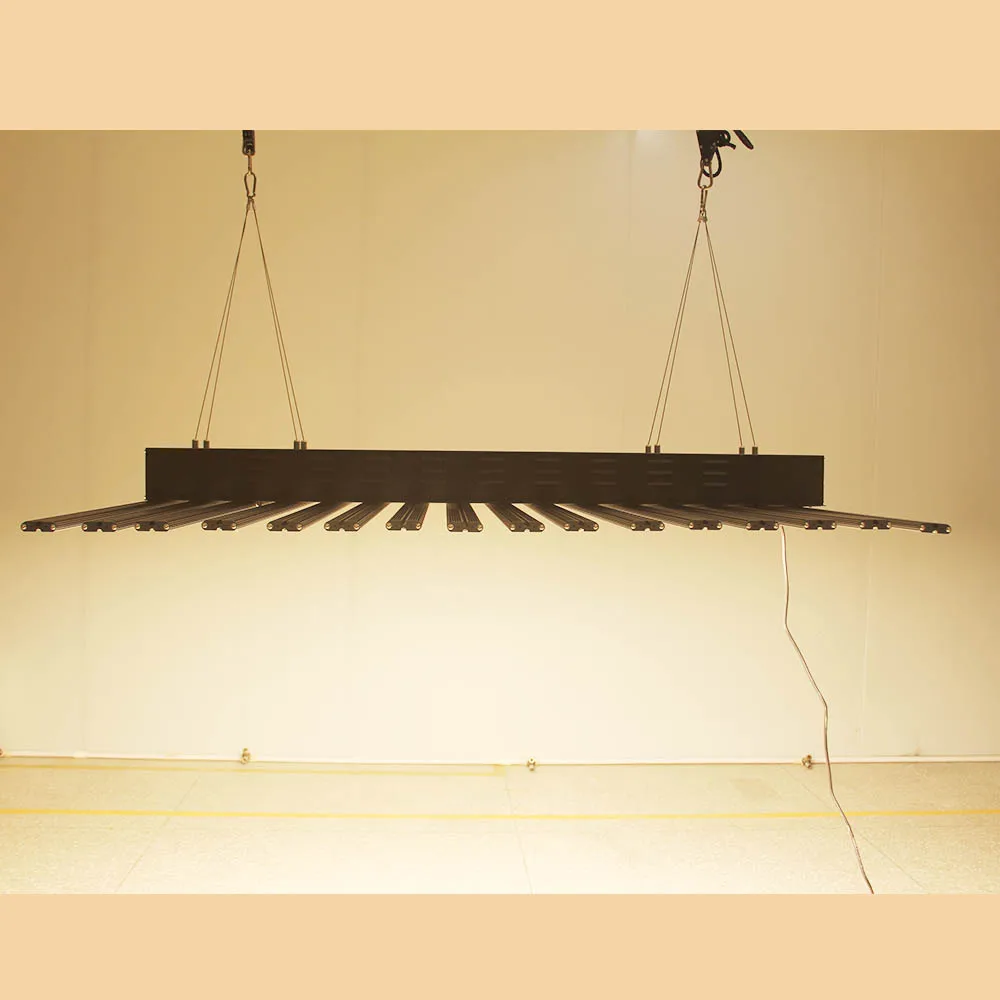 Newest Samsung quantum board  lm301b 660nm red 1280w full spectrum led grow light bar greenhouse (5)