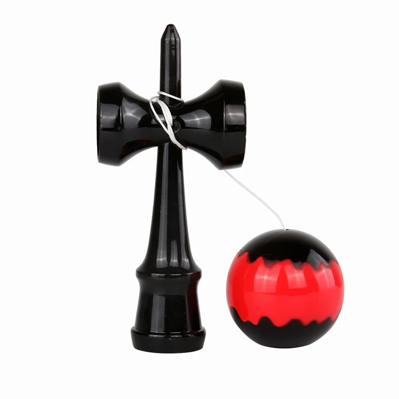 Бук 3-color Ripple Kendama деревянные жонглирующие умелые шары профессиональные спортивные игрушки для детей и взрослых