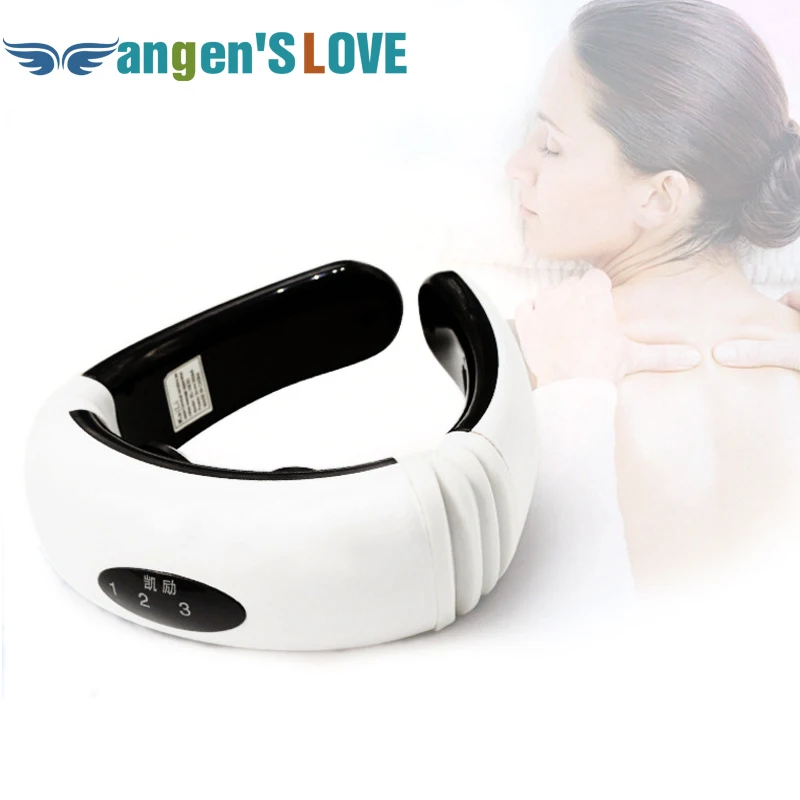 

Electric pulse Back and Neck Cervical Vertebra Treatment Instrument Acupuncture magnetic therapy Neck Scrub & Body Treatment