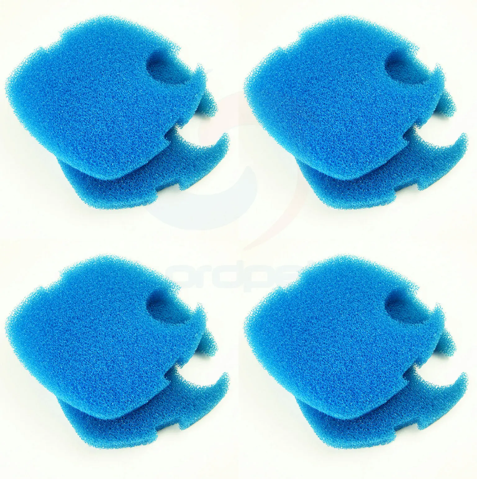 8PCS Aquarium Replacement Blue Filter Pads Sponge For GRECH SUNSUN HW