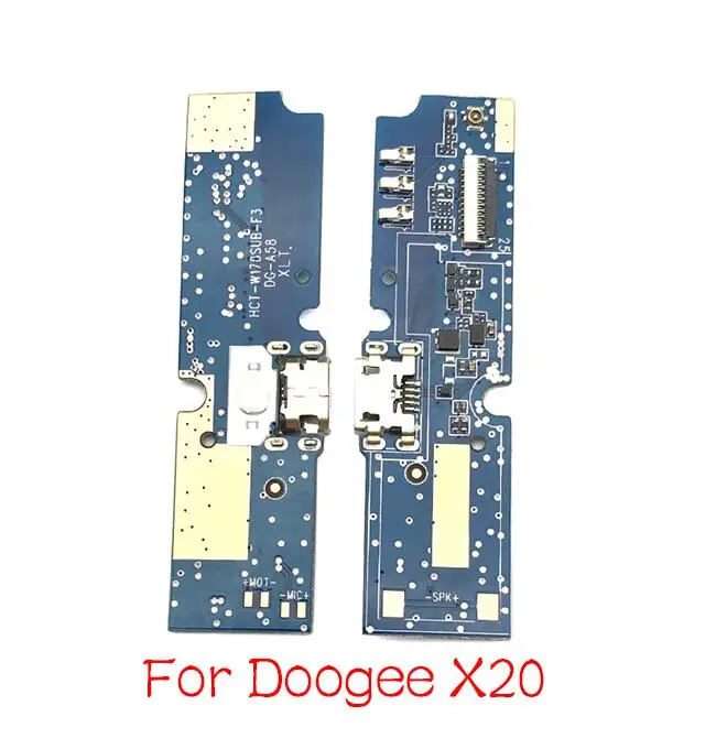 Гибкий кабель для Doogee DG280 F5 S60 X10 X20 X30 X60L Y8 F7 Pro Mix 2 USB разъем для зарядки - Цвет: X20