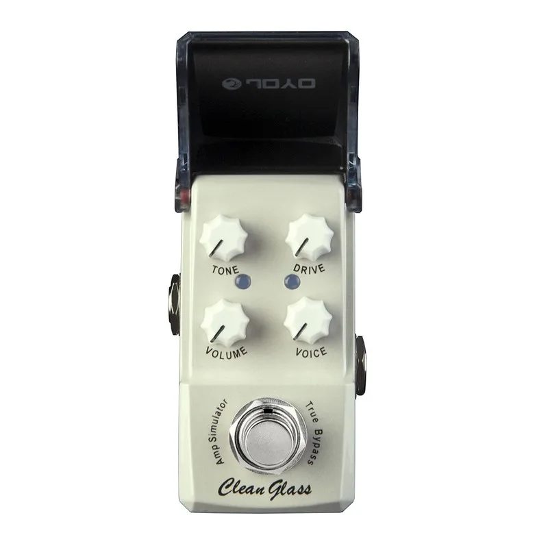 JOYO JF-307 Чистая Стеклянная педаль для гитары процессор симулятор Amp мини-педаль