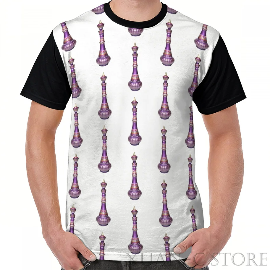 

Summer Fashion printed men t shirt women tops tees Jeannie Bottle Genie Graphic T-Shirt funny Short Sleeve tshirts