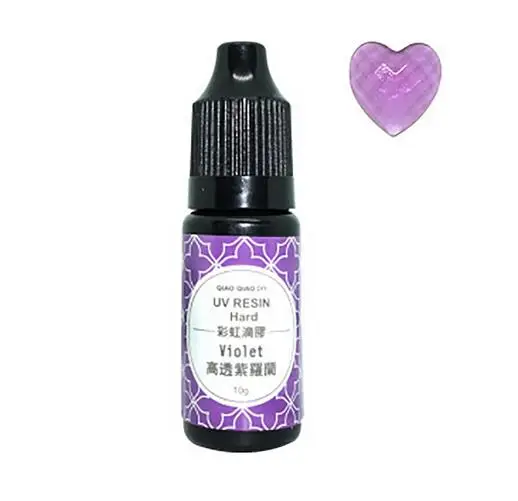 

HOT 10g UV Resin Glue Epoxy Ultraviolet Curing Resin Transparent Colorant Pigment DIY Jewelry Craft Decoration New