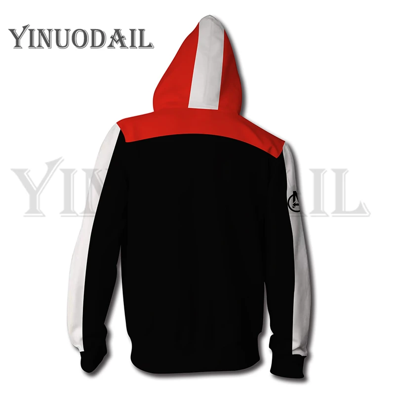 Men and Women Zip Up Hoodies The Avengers Endgame Hooded Jacket Superheroes Battle Suit Sweatshirt Streetwear Cosplay Costume Men and Women Zip Up Hoodies The Avengers Endgame Hooded Jacket Superheroes Battle Suit Sweatshirt Streetwear Cosplay Costume