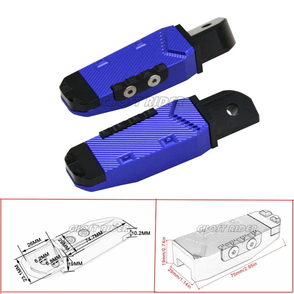 

Universal motorcycle fit For HONDA CR125 250R CRF250R CRF250X CRF450R CRF450RX CRF450X CRF250L M CNC rear foot pedal