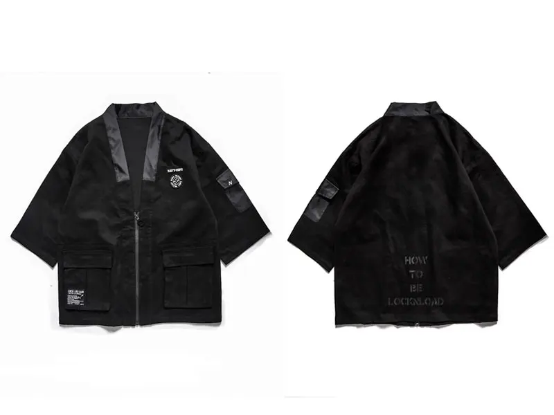 Japanese Zip Kimono Jackets 1