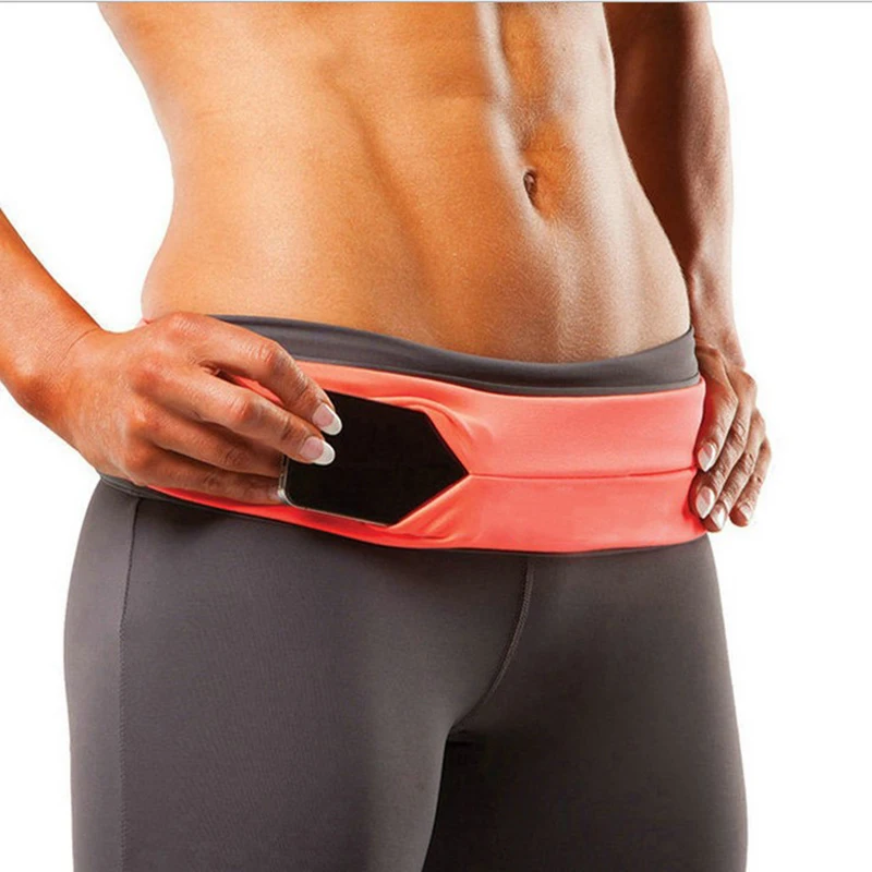 Image Outdoor Sports Running Waist Bag Belt Yoga Marathon  Pockets for Mobile Phone Unisex Gym Bags Sports Accessories For Women Men