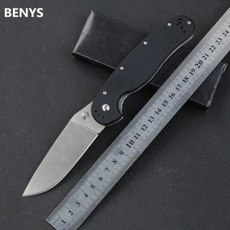

BENYS RAT Model 1 Folding Knives AUS-8 Blade G10 Handle Tactical Camping Hunting Knife Outdoor Survival Pocket OEM Tools EDC