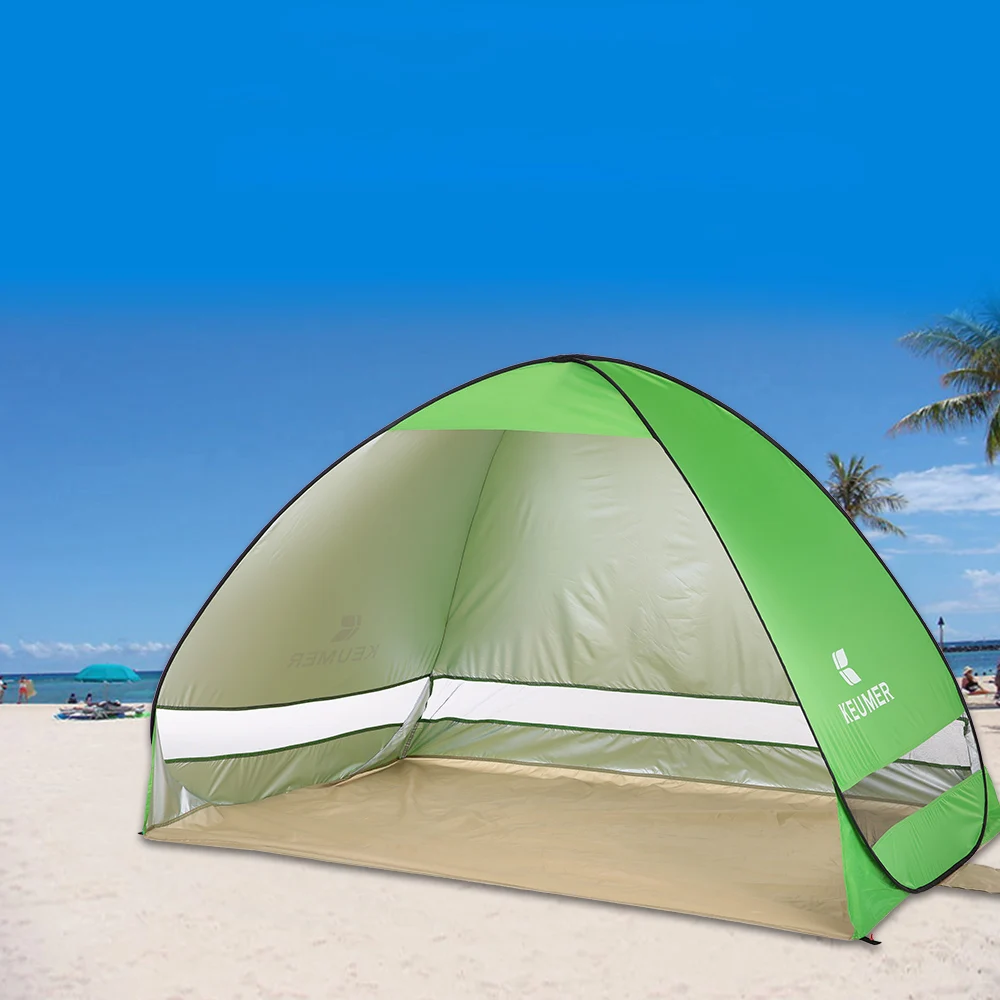 Quick Automatic Opening Beach Tent for 1 2 Person Outdoor Ultraviolet