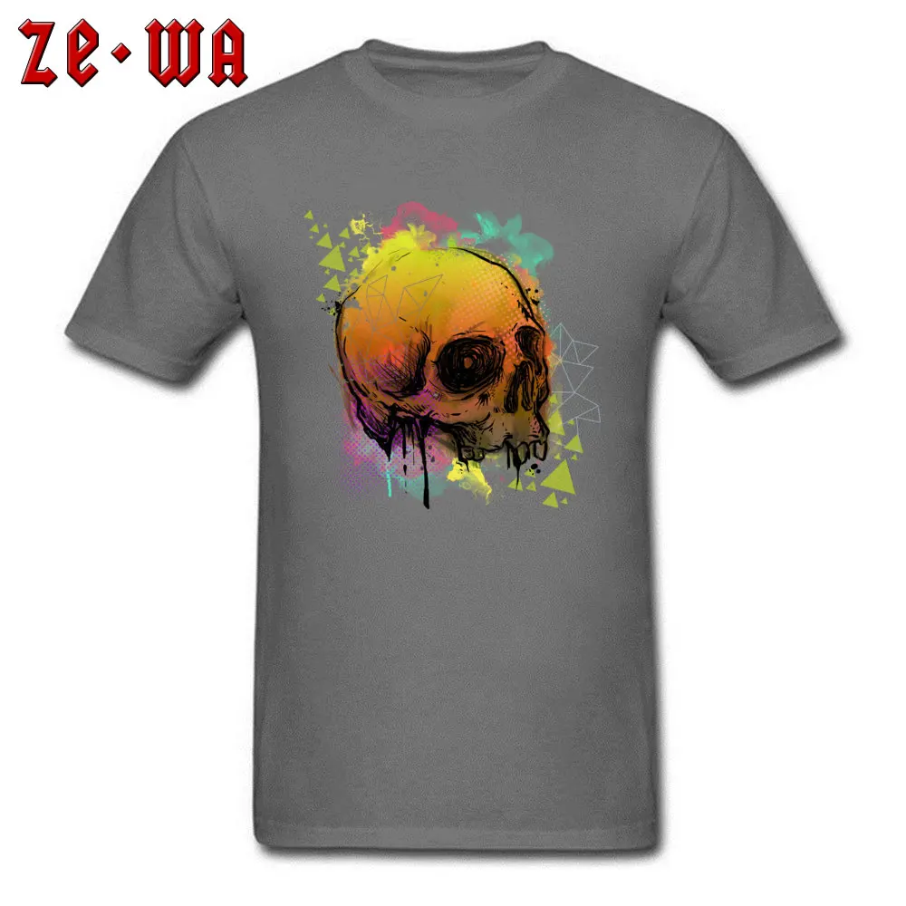 Europe3D Printed Short Sleeve Tops & Tees Summer/Fall Funky O Neck All Cotton Sweatshirts Men T Shirt Calavera  Calavera carbon