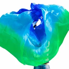 Дизайн натуральный шелк танец живота вуаль, дешевые танцевальные вуали, Тари перут kostum вуаль Бирюзовое украшение королевский синий