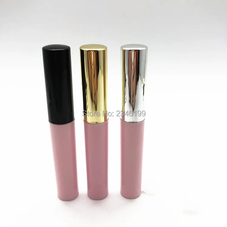 Empty Lipgloss Tube 1.2ml Mini Mascara Sub-bottle Pink Eyeliner Tube 1.2ml Empty Cosmetic Container Mini Lip Gloss Tube (2)