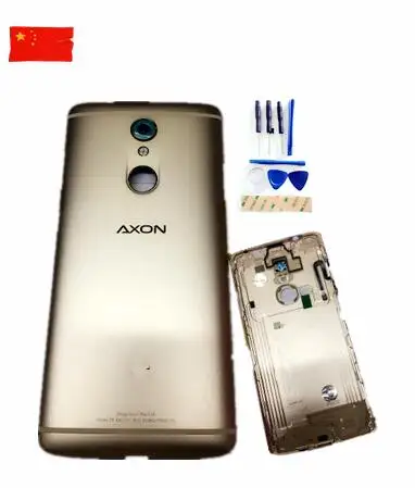

riginal For ZTE Axon7 Axon 7 A2017 Back Cover Battery Door Housing Case and back camera glass Repair Parts