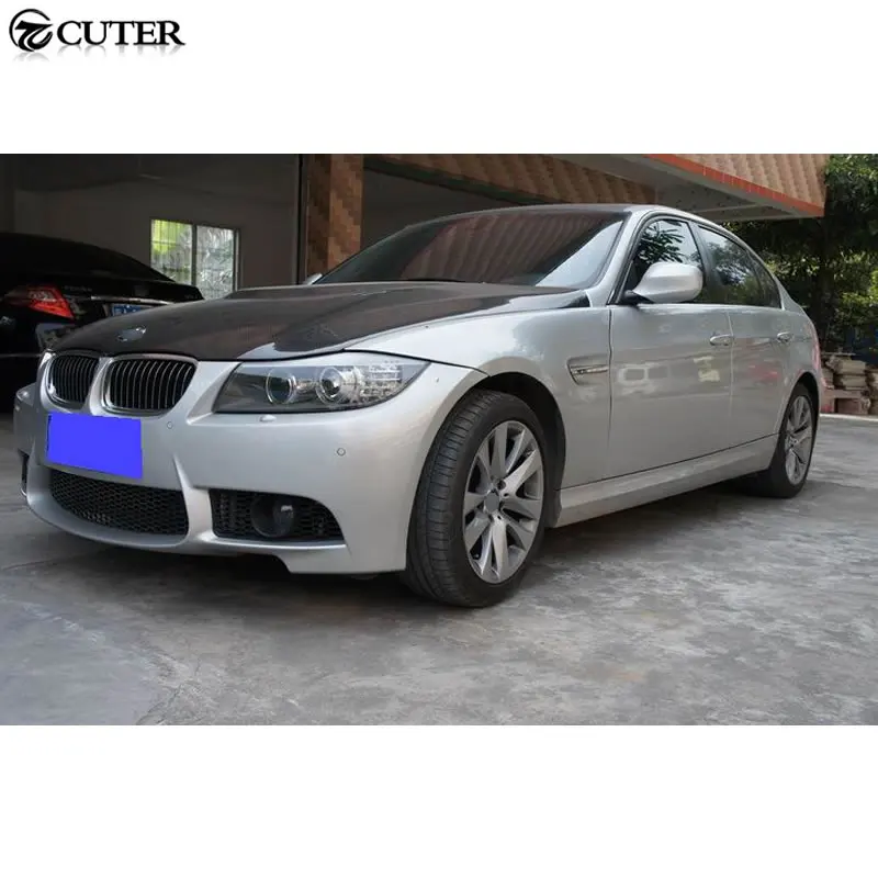 E90 325i 330i M3 LCI PP Неокрашенный автомобильный Бампер Набор для стайлинга кузова BMW