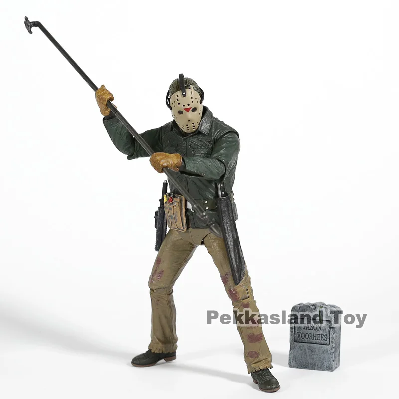 2009 Deluxe Edition NECA Figure Friday 13 Джейсон Вурхиз экшн-фигурка ПВХ ужас коллекционные игрушки модель игрушки