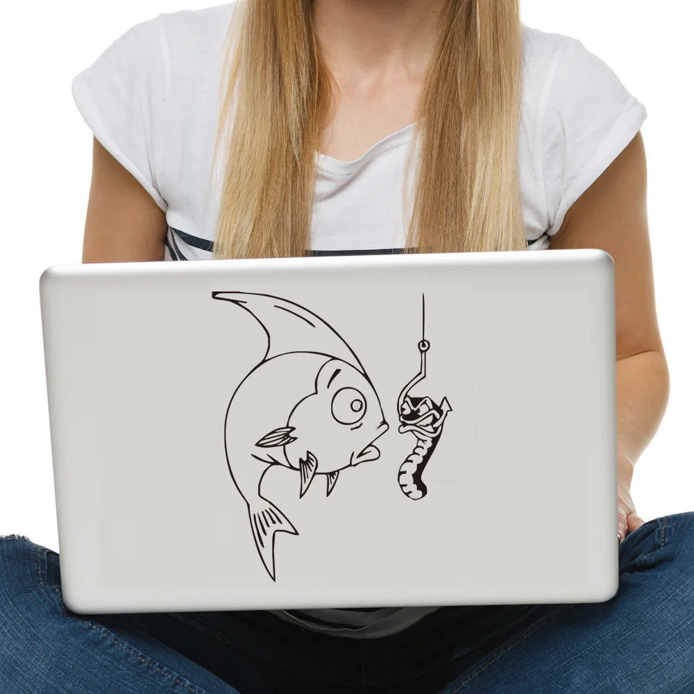 Fishing Club Fish Funny Computer Sticker Car Styling Art Design Vinyl Fishing Laptop Decals Notebook Sticker Decor Fishing Club Fish Funny Computer Sticker Car Styling Art Design Vinyl Fishing Laptop Decals Notebook Sticker Decor