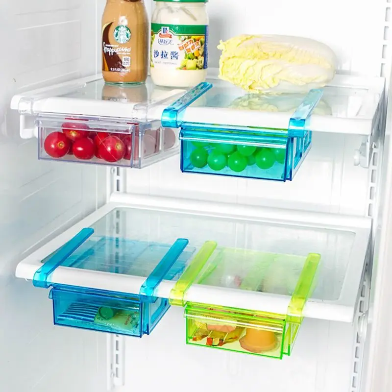 

Kitchen Refrigerator Storage Box Food Holder Household Fresh-keeping Organizers Drawer Multifunctional Home Tool
