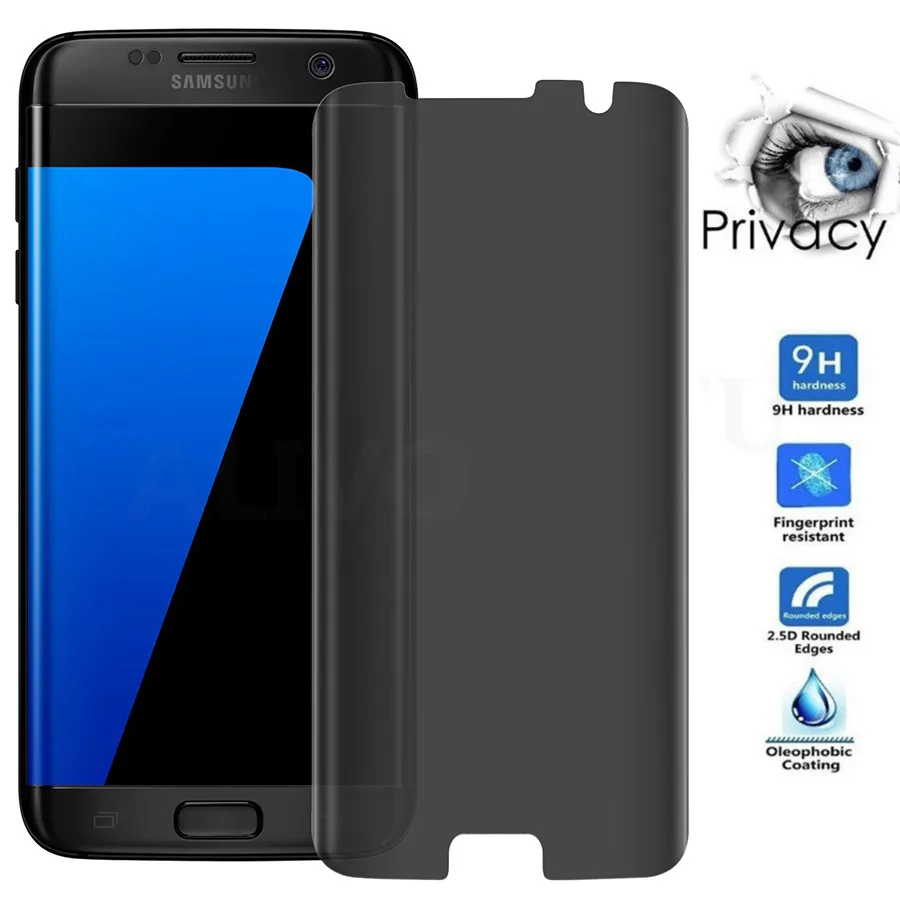

9D Curved Full Anti Spy Tempered Glass For Samsung S10 Plus Privacy Screen Protector For Samsung Galaxy S10 S9 S8 Plus S7 Edge