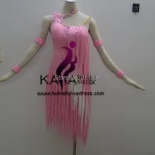 Лидер продаж! KAKA-L140248, Женская Одежда для танцев, платье для латинских танцев с бахромой для девочек, платье для сальсы, Танго, самбы, румбы, чача, платье для латинских танцев