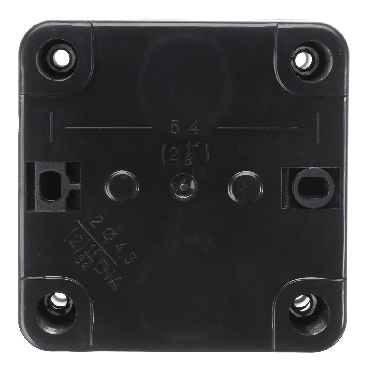 Durable Wired ABS Push Button Switch One Button Control Weatherproof Switches With  M20 x 1.5 Enclos Mayitr