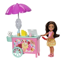 MINI BARBIE HELADERA Y SUS MASCOTAS