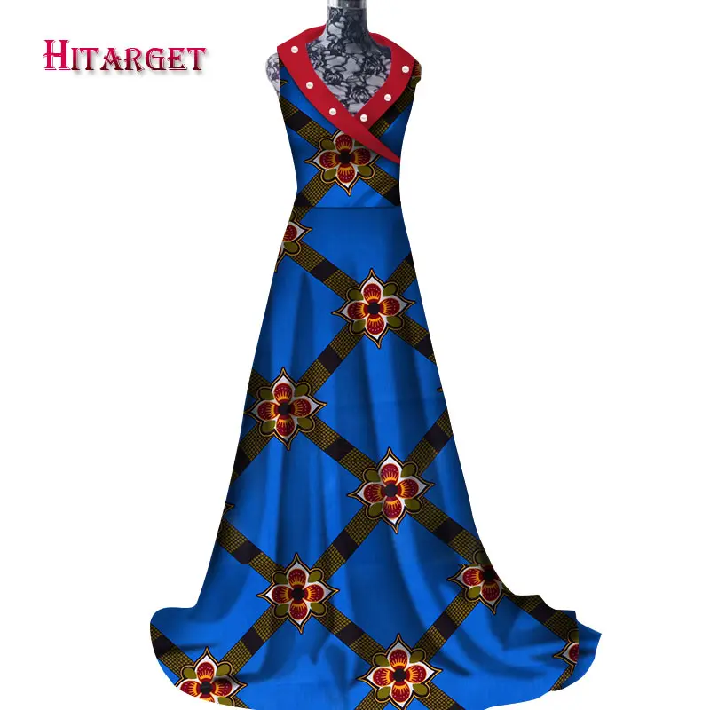 

2019 Dashiki African maxi dress Clothing Summer Women Dress clothes Party Dresses Plus Size 6XL African Clothing WY5002